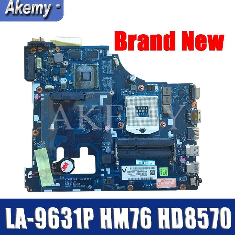 

Akemy For Lenovo G500 LA-9631P Laotop Mainboard LA-9631P Motherboard with HM76 HD 8570M GPU