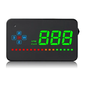 

Car Hud Heads Up Display Gps Speed Display Projection Warning Device A2