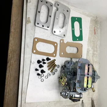 

SherryBerg fajs EMPI Weber Carburetor Adapter plate for Mazda B2000 B2200 adpater+ 38x38 38mm dges dgas dgs carburettor carb new