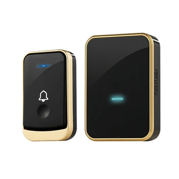 

AMS-Wireless Doorbell Digital Music Doorbell Wireless Home Remote Control Doorbell Smart Doorbell Doorbell (US PLUG)