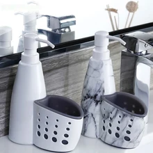 Многофункциональный ящик для хранения жидкого моющего средства для кухни и ванной комнаты, Чистящая губка, держатель для мыла