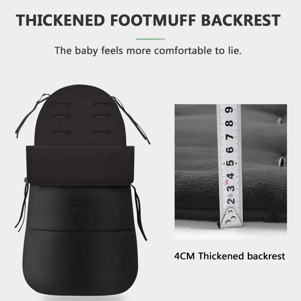 Baby Universal Footmuff Cosy Toes Apron Liner Buggy Pram Toddler Stroller Sleep Bag Footmuff Winter Warm Sleeping Bag