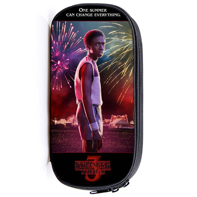 Stranger Things 3 многофункциональный детский пенал для карандашей детский для мальчиков и девочек детский пенал для карандашей милые высококачественные Канцтовары - Цвет: as pictures