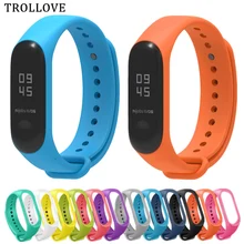 Ремешок для часов Ремешок для часов резиновый ремешок на запястье браслет сменный Браслет для Xiaomi mi Band 4 mi Band 3 mi band 4 силиконовый ремешок