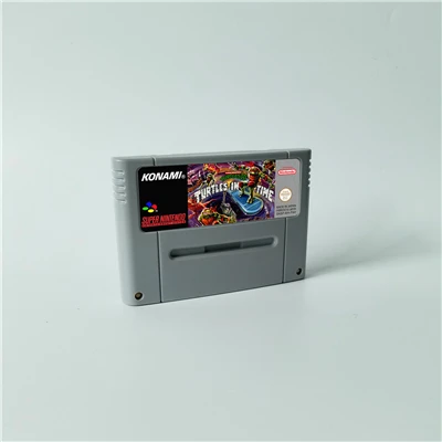 

Ninja Turtles IV Turtle In The Time - Action Game Card EUR Version English Language