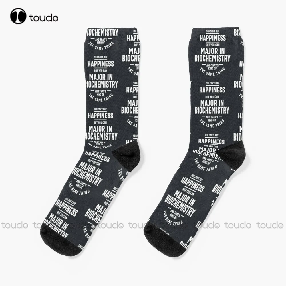 

Funny Biochemistry Major Student Shirt Graduation Gift Socks Black Socks Unisex Adult Teen Youth Socks Personalized Custom