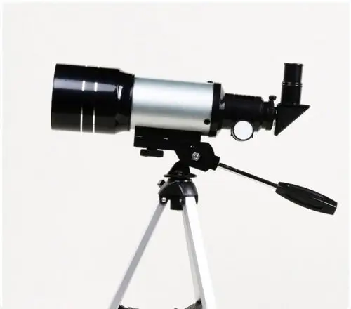 Профессиональный астрономический монокулярный телескоп 300X70 с треногой Finderscope Refractive Telescopio Space Observation Scope подарок