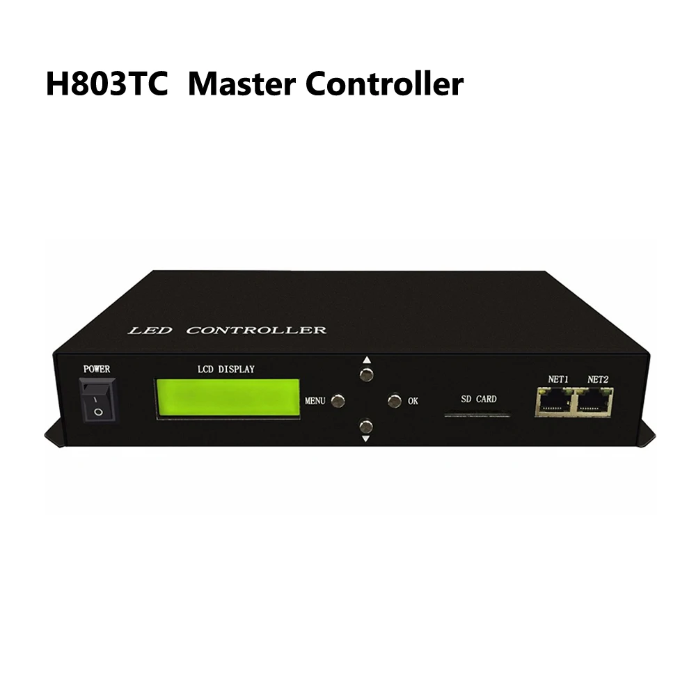 H803TC светодиодный онлайн офлайн контроллер RGB Pixel работает с Madrix Jin! Привод 170000