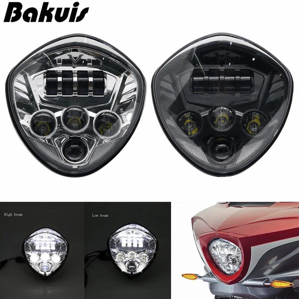 Светодиодный фонарь для мотоцикла дальнего/ближнего света победы пересечение