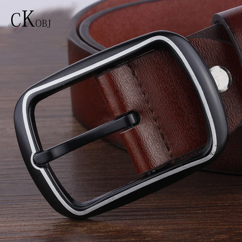 new retro wild men's belt gun black sun buckle belt youth decorative belt