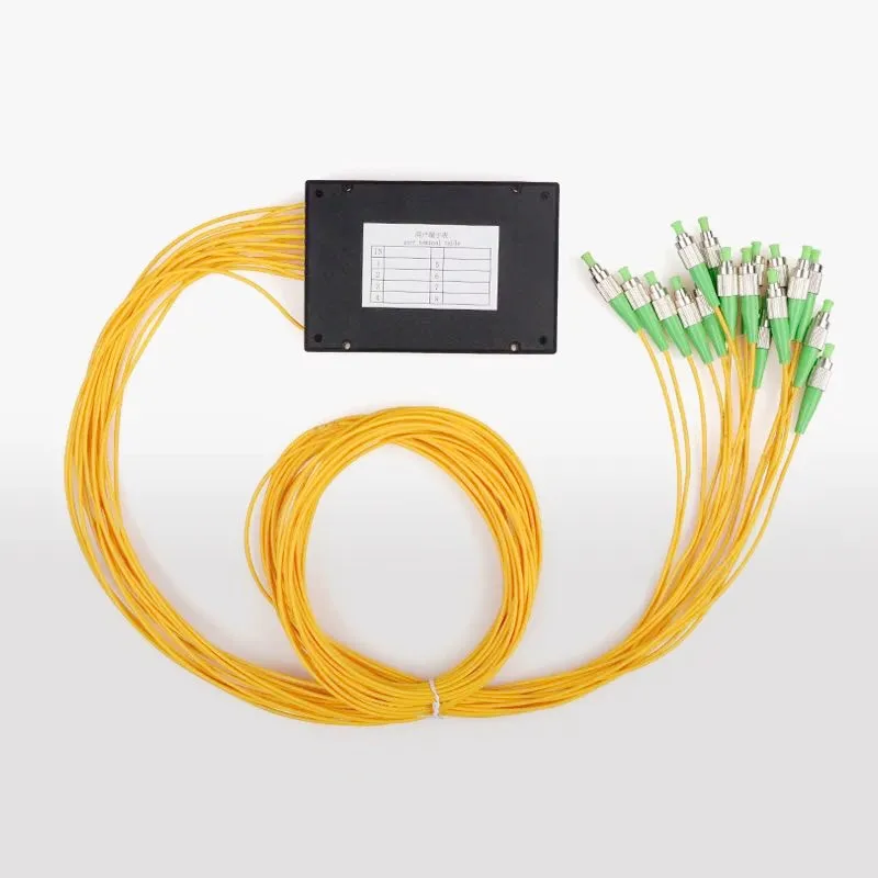 

Бесплатная доставка, FC APC 1x16 3,0 мм, PLC ОПТИЧЕСКИЙ СПЛИТТЕР FC APC 1x16, Волоконно-Оптический Сплиттер PLC, одномодовый