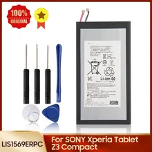 Batteria di ricambio autentica LIS1569ERPC per Tablet SONY Xperia Z3 Compact 4500mAh