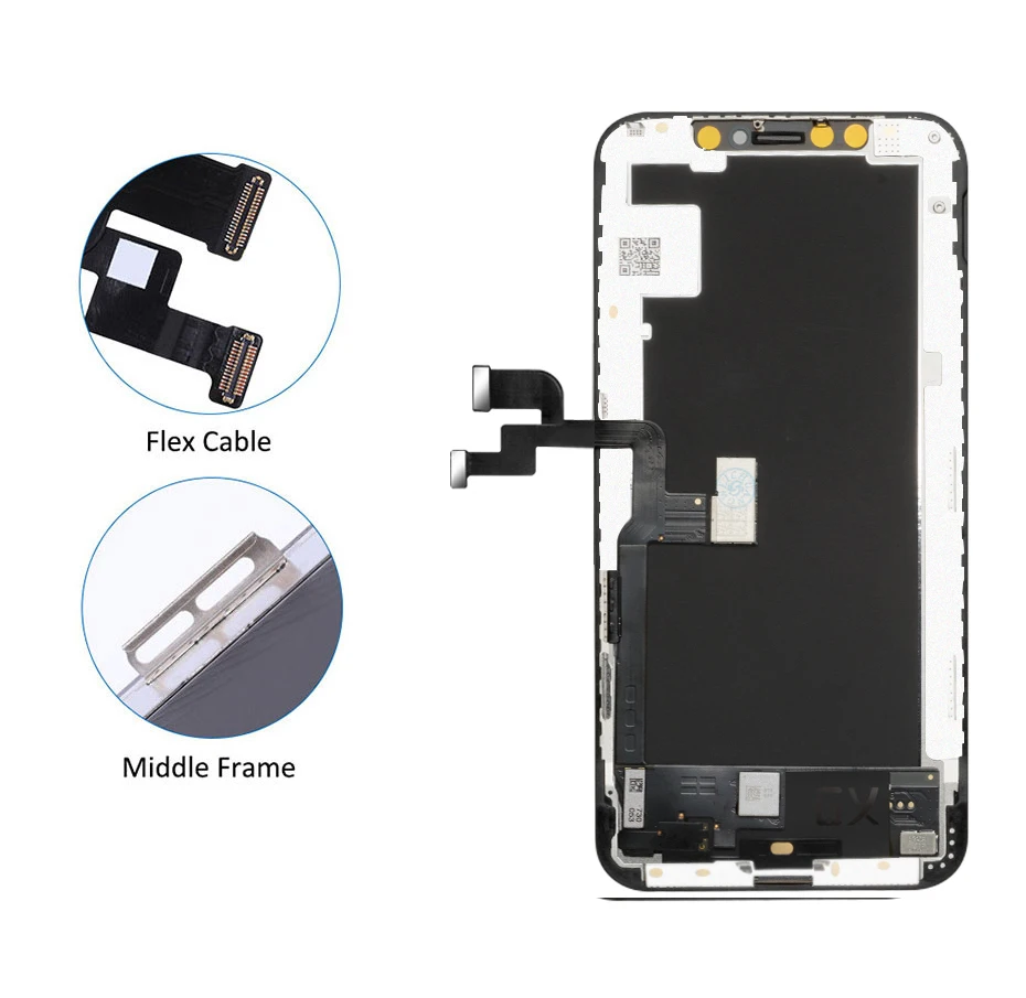 Original OLED LCD Display For iPhone 10 X XR XS Max Screen Replacement Incell TFT With 3D Touch Digitizer Assembly No Dead Pixel screen for lcd phones good