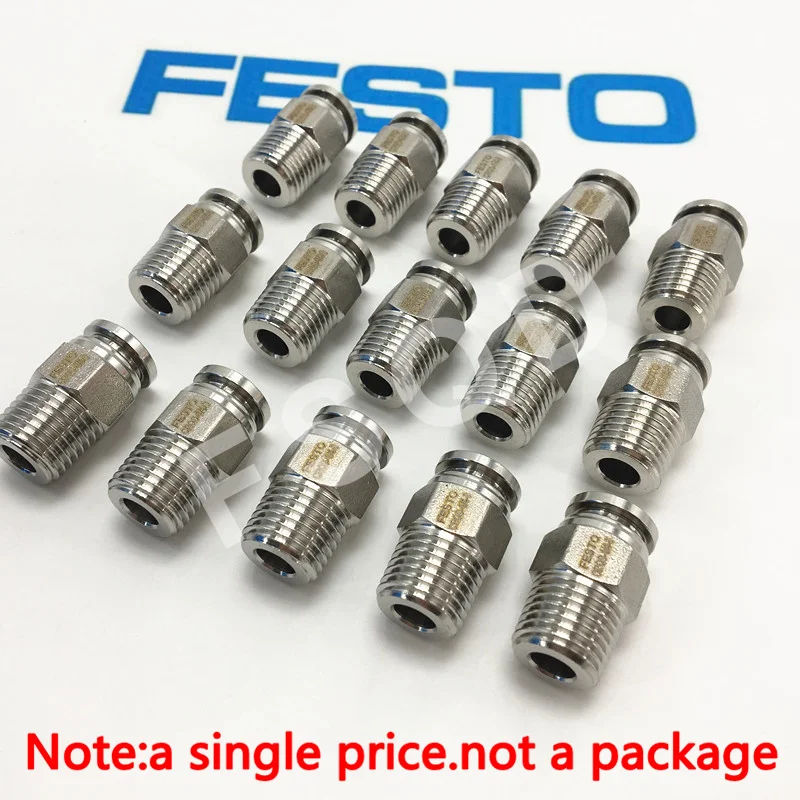 CRQS-1/4-10 CRQSL-1/8-6 CRQS-1/4-8 CRQSL-1/8-4 FESTO из нержавеющей стали быстрая вставка винт резьбовое соединение серии CRQS