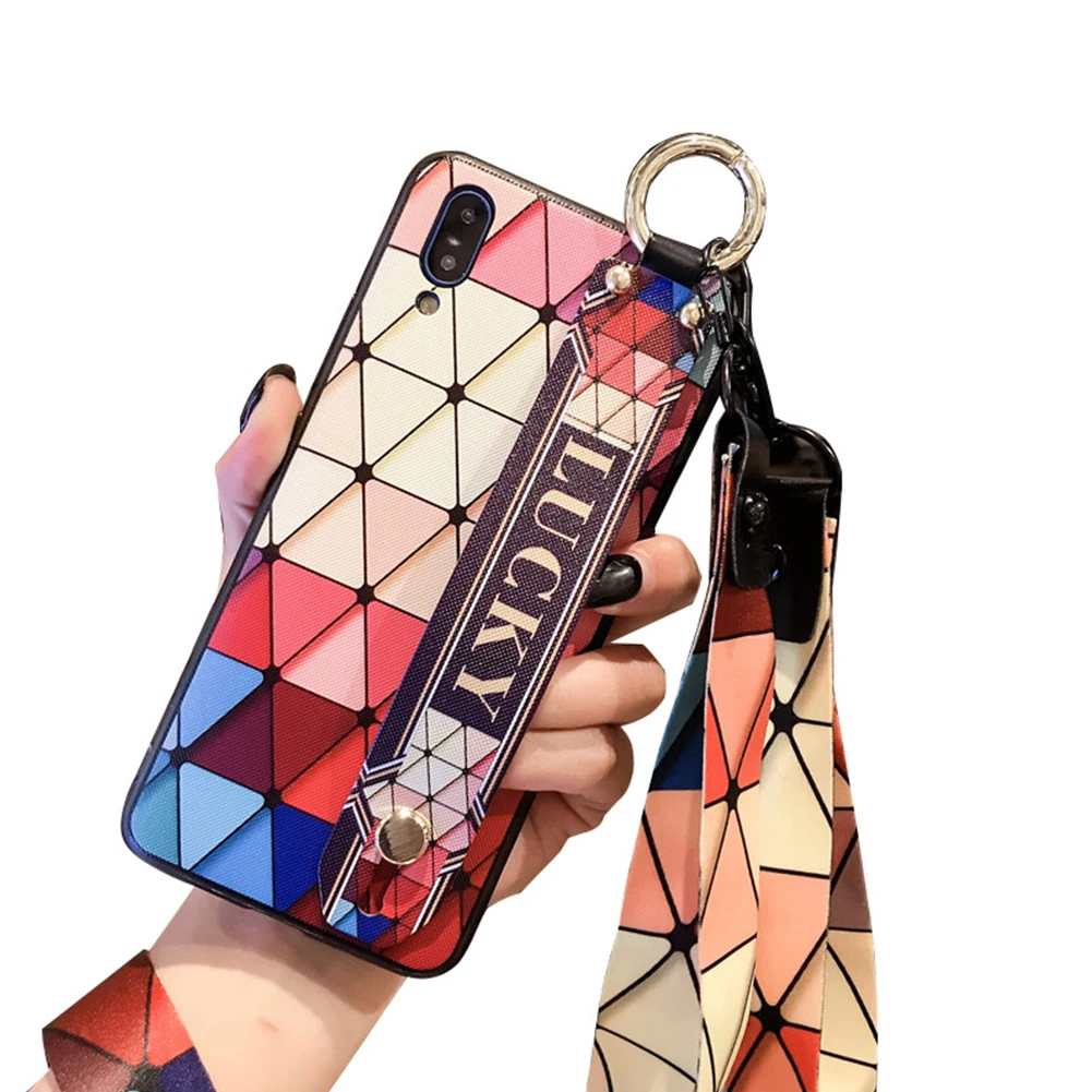 Wrist Strap Case for iPhone X XS MAX XR Neck Lanyard 8 7 Plus Soft TPU Shockproof Protective Shell |