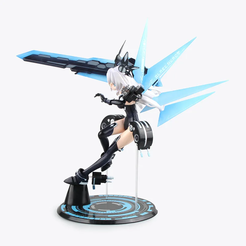 31CM Anime Hyperdimension Neptunia Noire Pvc Action Figure Sexy Girl Black Heart Figure Anime Figure Model Toy Collection A224