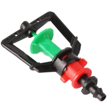 

Garden Sprinklers, 100/Box Greenhouse Nursery Microsprayer Per Amp, with 1/4 Inch Barb Suspension Rotary Micro-Nozzle