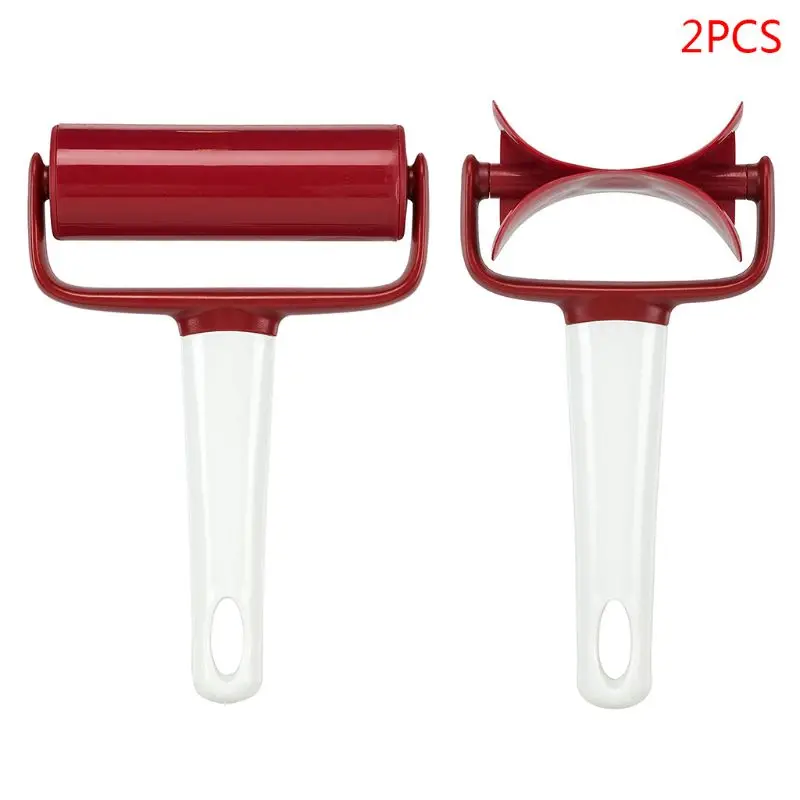 

Pastry Biscuit Cookie Round Cutter Pie Rolling Pin Dough DIY Kitchen Baking Tool