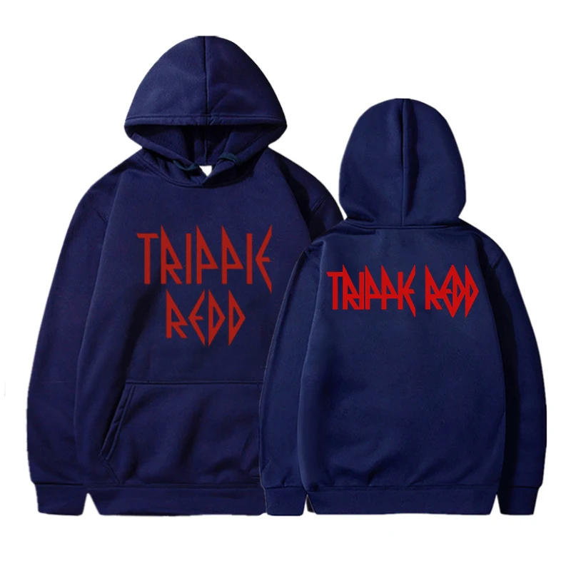 

Trippie Redd Men Sweatshirt Hooded Hip Hop Streetwear Sport Hoody Men Loose Oversize Hoodies Personality Printed Pullovers