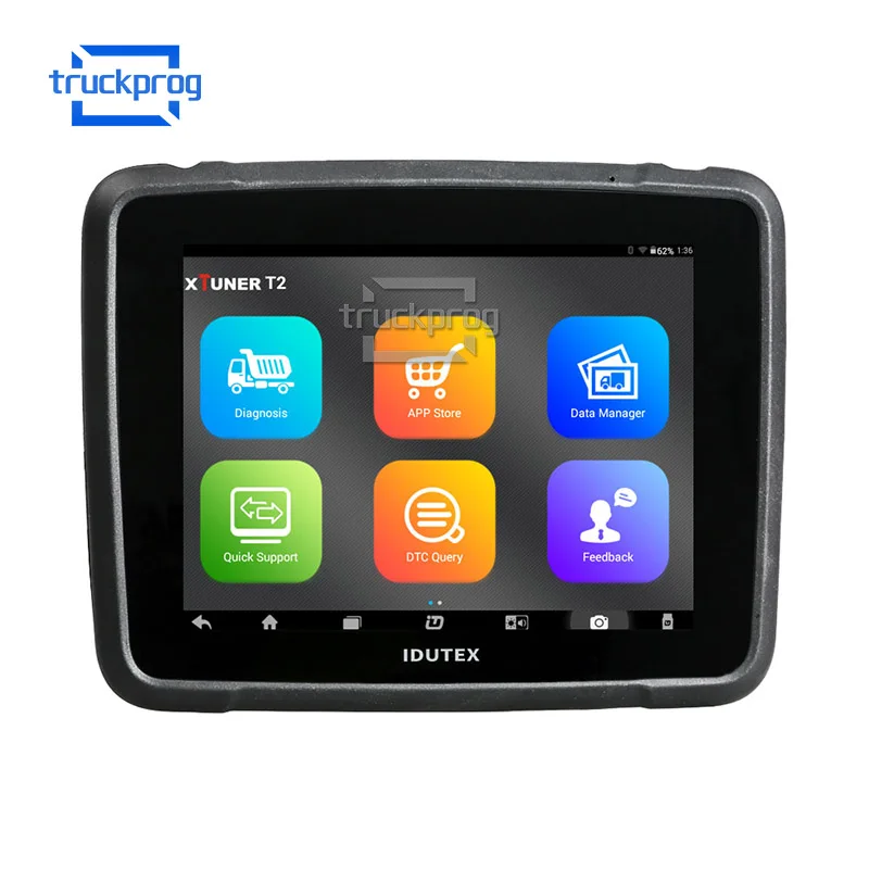 Сверхмощный грузовик диагностический инструмент XTUNER T2 HD сканер с поддержкой планшета коммерческий автомобиль мощный, чем Xtuner T1