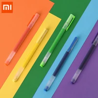 Xiaomi Mijia-قلم كتابة ملون فائق التحمل ، 5 ألوان ، قلم جل 0.5 مللي متر للتوقيع للمدرسة والمكتب ، مجموعة جديدة