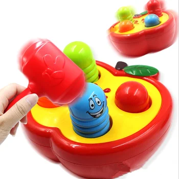 

Hammering Ball Hammer Box Children Fun Learning Puzzles Toys Playing Hamster Game Toy Early Learning And Educational Toys