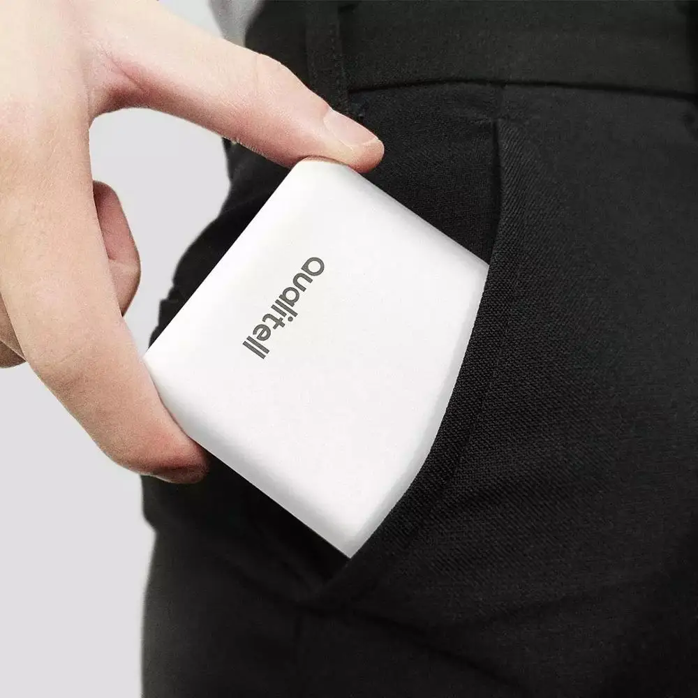 XIAOMI Mijia Qualitell Electronic Business Card Holder Card Storage Case Credit and ID Card Box Slider Case Mini Pocket Purse