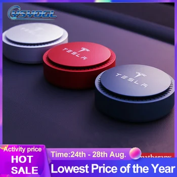 

New Car 2020 aromatherapy auto air freshener Air Purifier Aroma fashion style for Tesla Model 3 Tesla Model S Tesla Model X