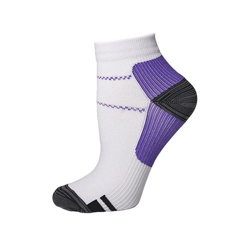 Compression Socks for Women & Men Circulation Sport Breathable Low Cut Arch Ankle Support Sock Best for Fitness Running Cycling
