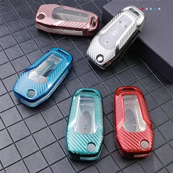 Cover per chiave/telecomando per ford fiesta 2019 mondeo mk4 ranger kuga 2 focus mk3 3 fusion 2017 explorer ka f150 s max mondeo cmax s-max edge - Portachiavi auto per ford fiesta 2019 mondeo mk4 ranger kuga 2 focus mk3 3 fusion