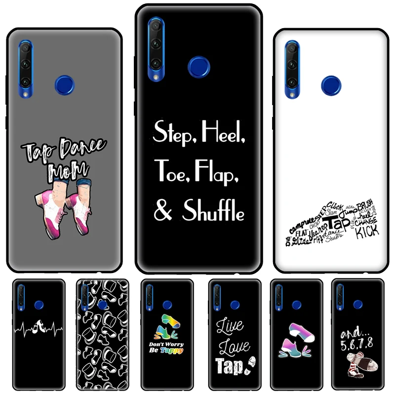 Custodia Per Telefono Con Scarpe Da Ballo Tap Per Honor Magic 5 4 Lite 50 70 90 8X 9X 10 Lite X6 X7 X8 X9 X8A X9A Cover Posteriore