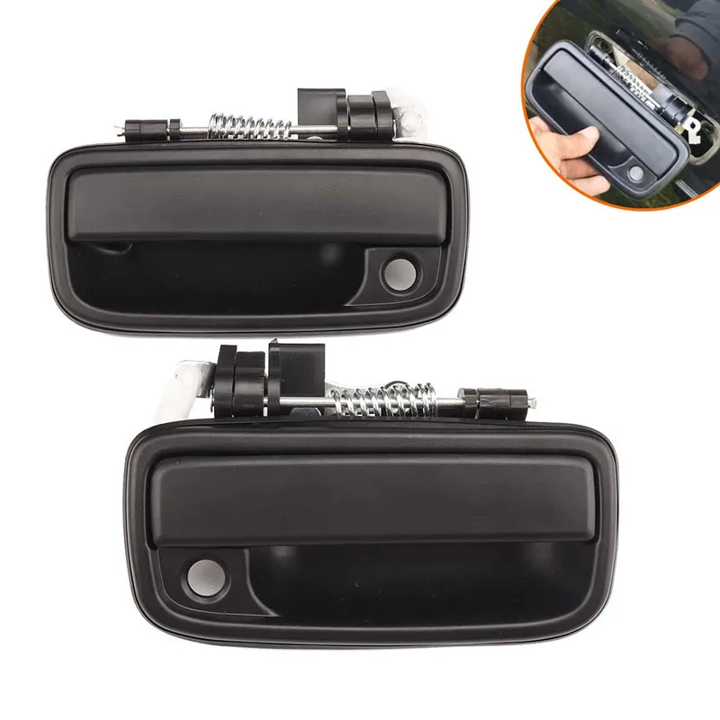 

2Pcs/Set high Quality Black Door Handle Car Parts Door Handle For Toyota Tacoma HILUX Car Auto Parts Accessories