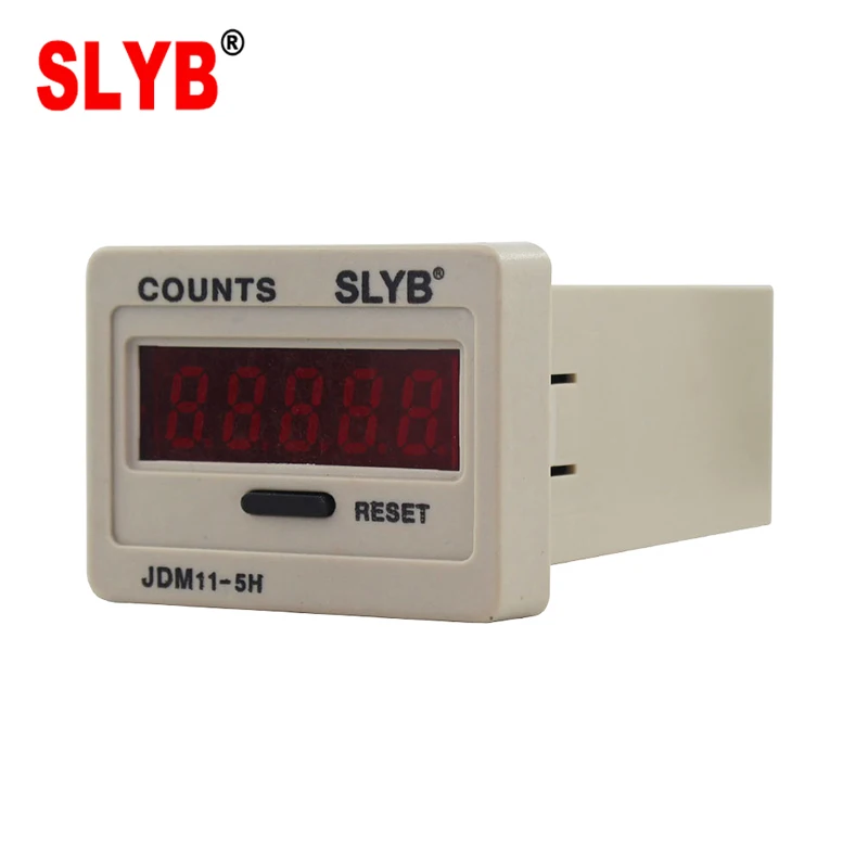 AC220V AC110V DC24V DC12V 5 разрядный Маленький цифровой Сенсор вращения учетный счетчик