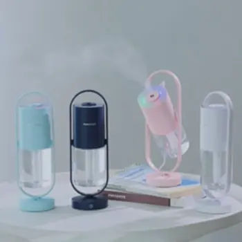 

Creative Desktop Mini Silent Night Light Atomizer Portable Negative Ion Household Humidifier Convenient Evaporative Humidifier