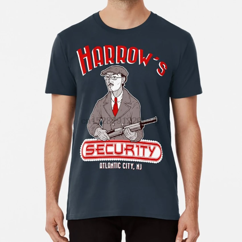 Harrow безопасности футболка atlantic city boardwalk empire harrow Рихард бан | Мужская одежда