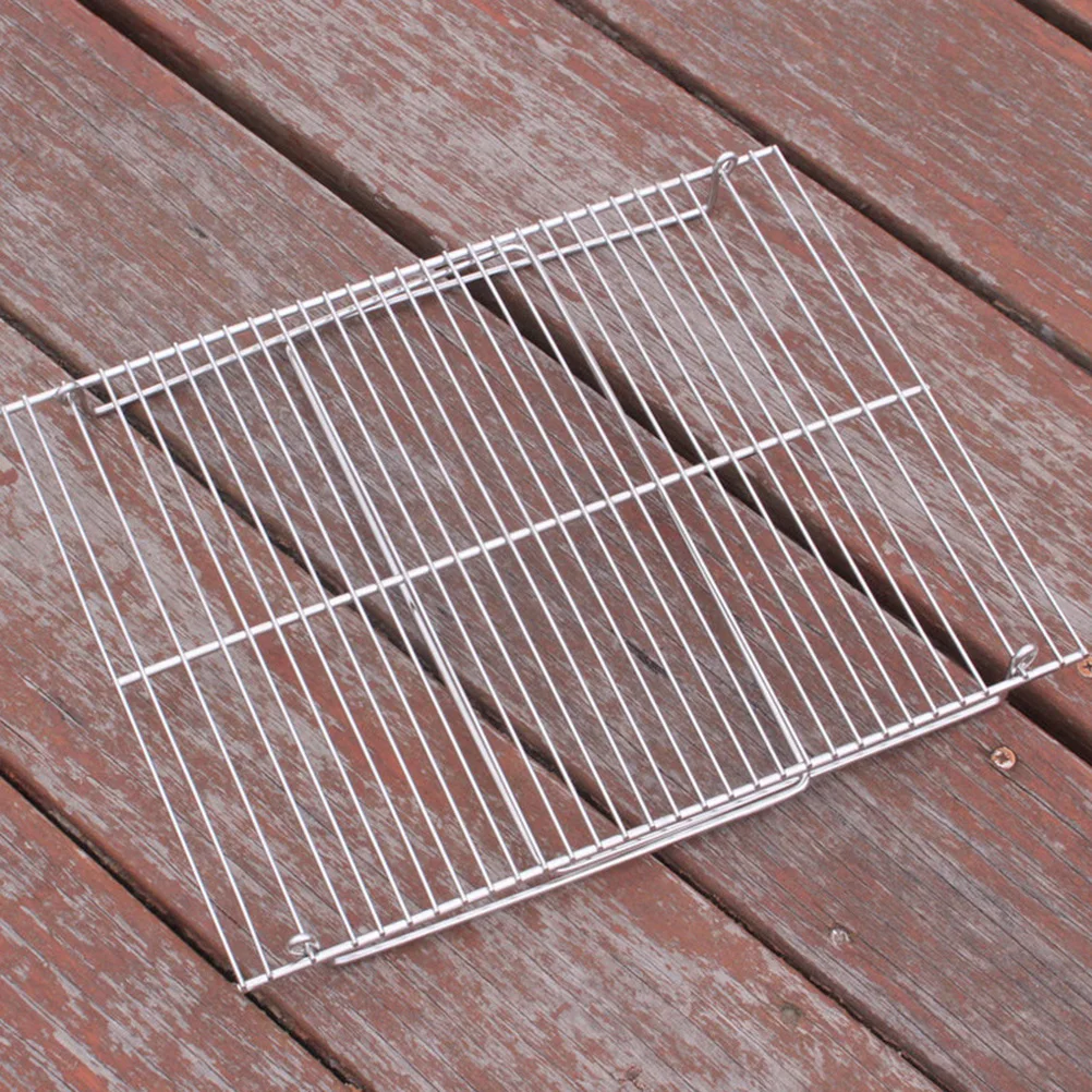 Стойка для барбекю из нержавеющей стали складной мини гриль простая уличная