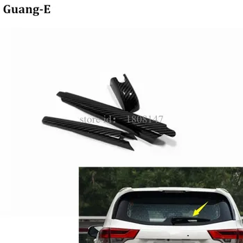 

Styling Detector Carbon Fiber Car Rear Back Glass Wiper Nozzle Frame Tail Window Trims 3pcs For Toyota Highlander 2015 2016 2017