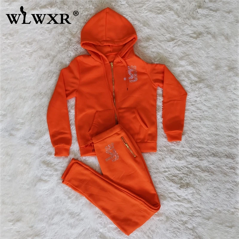 WLWXR комплект из 2 предметов женский спортивный костюм неоновые наряды