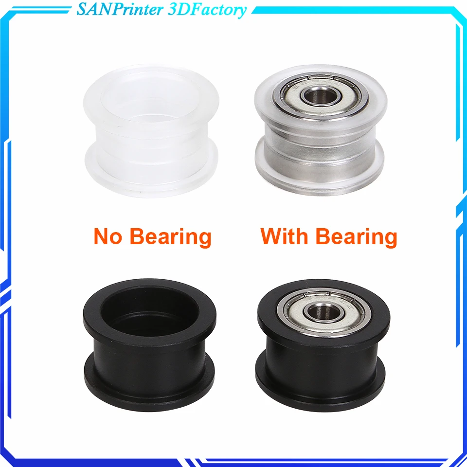 Openbuilds Smooth Idler Pulley wheel POM pulley H type 3D printer accessoriesPerrin idler smooth | Компьютеры и офис