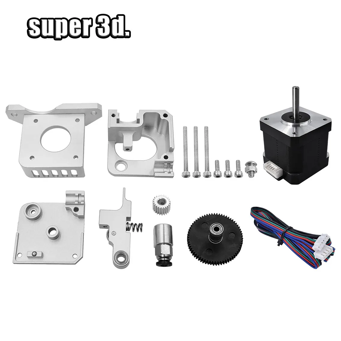 preto, alimentador para Bowden, Direct Drive, artilharia,