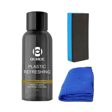 

30ml Retreading Agent Car Plastic Parts Instrument Panel Agent Automotive Interior Plastic Part Retreading Cleaning Agent