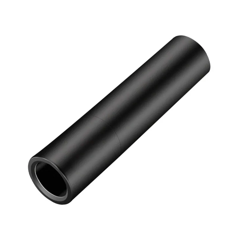 black 2600MA Электрический фонарь из алюминиевого сплава, светодиодный фонарик на открытом воздухе, мощный свет, Многофункциональный переносной аккумулятор USB, Powerbank, Рабочая лампа, подарок - Испускаемый цвет: black 2600MA