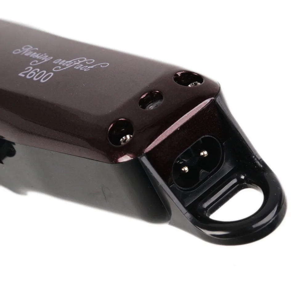Lâmina de Titânio com Fio Máquina de Corte de Cabelo Barbeiro + Limite Pente para Crianças Kemei Profissional Elétrico Adultos 110-240v 9 Computers & Electronics