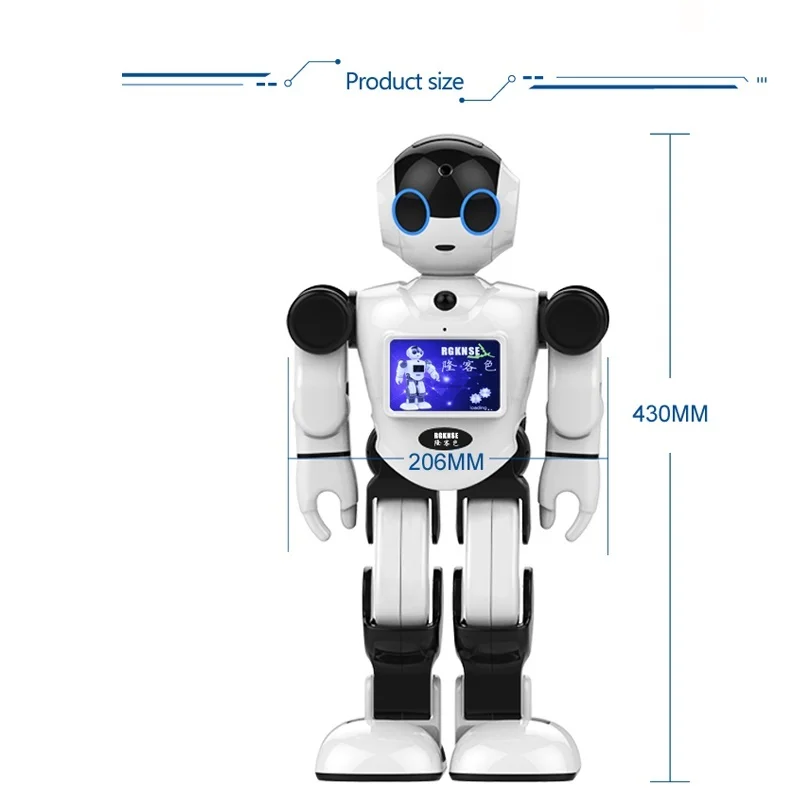 New 2Million Camera Smart Robot Voice Control interactive Robot Children's Educational Robots Learning Machine Robots Toys gifts