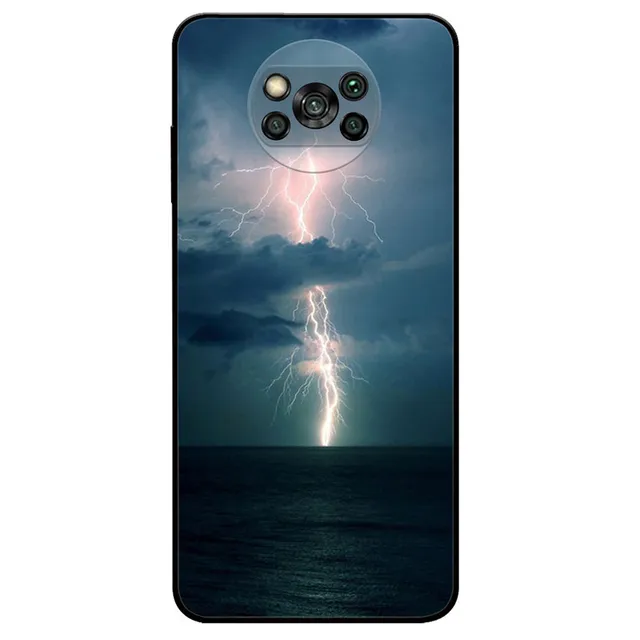 Dla Xiaomi Poco X3 Pro przypadku silikonowy miękki wilk lew telefon pokrywa dla Poco X3 przypadku NFC TPU czarny Funda dla Poco X 3 GT PocoX3 Pro 5
