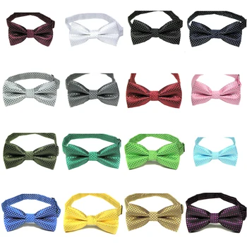 

Children Fashion Formal Cotton Bow Tie Kid Classical Dot Bowties Colorful Butterfly Wedding Party Pet Bowtie Tuxedo Ties Bow Tie