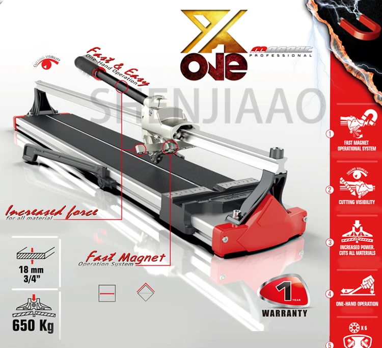 Enhanced Xone 850/1000/1200 Ceramic Tile Cutting Machine Ceramic Tile Brick  Flo