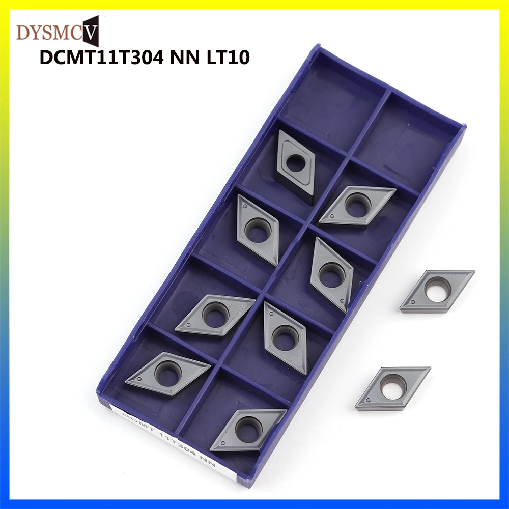 Wenyu 1 Pc DCMT 11T304 NN LT10 PVD CNC Cutting Tool Lathe Tool Milling Tool Wenyu 1 Pc DCMT 11T304 NN LT10 PVD CNC Cutting Tool Lathe Tool Milling Tool