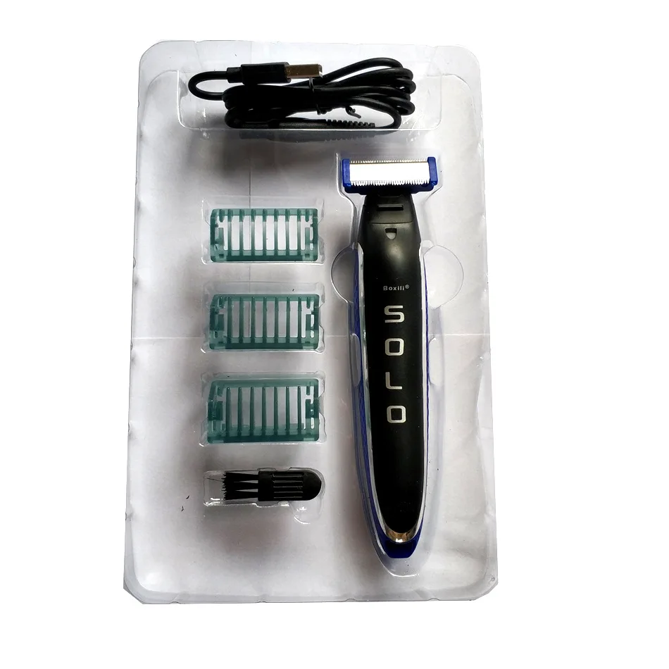 Foreign Trade New Style Men WOMEN'S Shaver USB Rechargeable Shaver Multi-functional Grainer Shaver