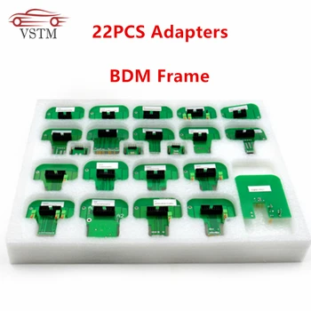 

22pcs BDM Probe Adapters BDM Frame ECU RAMP For KESS KTAG FGTECH V54 BDM100 CMD100 BDM Frame Full Sets ECU Programmer